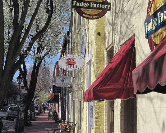 Downtown Fredericksburg Facade And Streetscape Frazier Associates