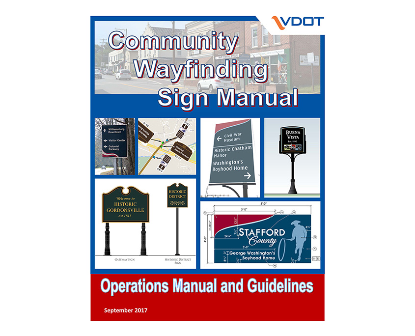 Community Wayfinding Sign ManualVDOT 2017 Frazier Associates